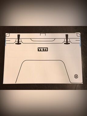 Yeti 10 Sticker with Cooler Envelope Logo